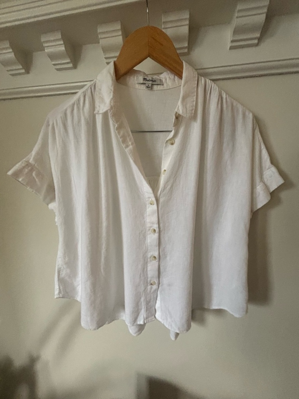 Linen blend hilltop shirt - Picture 3 of 6
